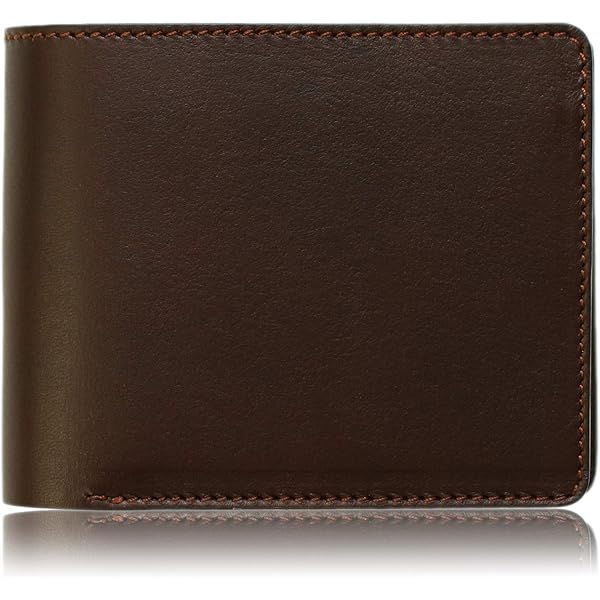 Amazon.co.jp: [札幌革職人館] 二つ折り財布コインケース付き